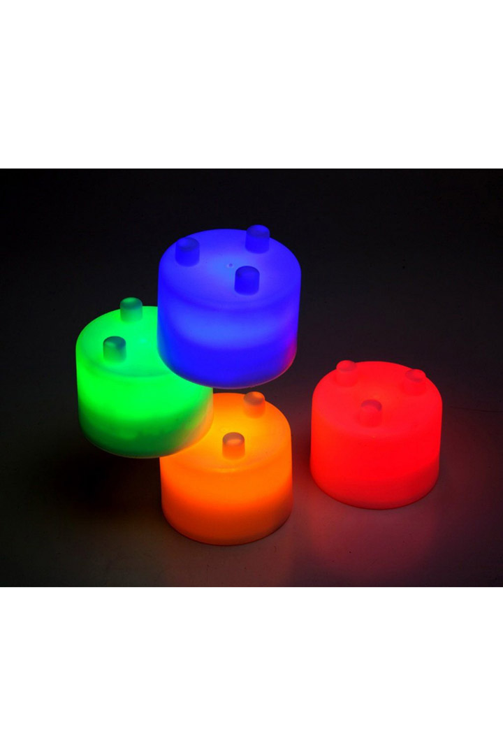 Фото товара 16899, лампа-ночник из цветных блоков «семицветик»
